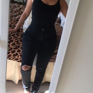 Abercrombie and Fitch black jeans